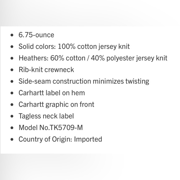 Carhartt Loose Fit Heavyweight Short Sleeve T - Picture 7 of 10